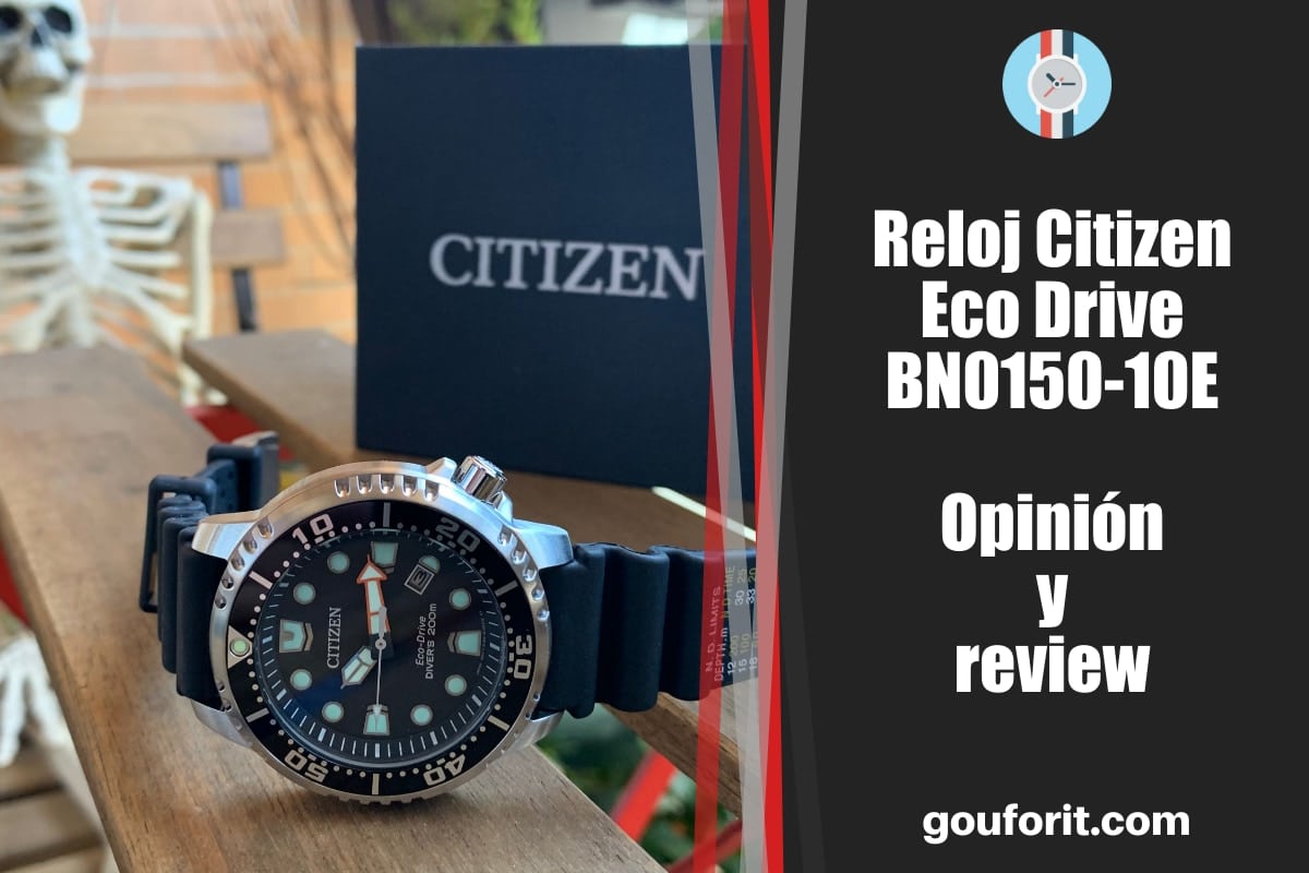 Reloj Citizen Eco Drive BN0150-10E - opinión y review
