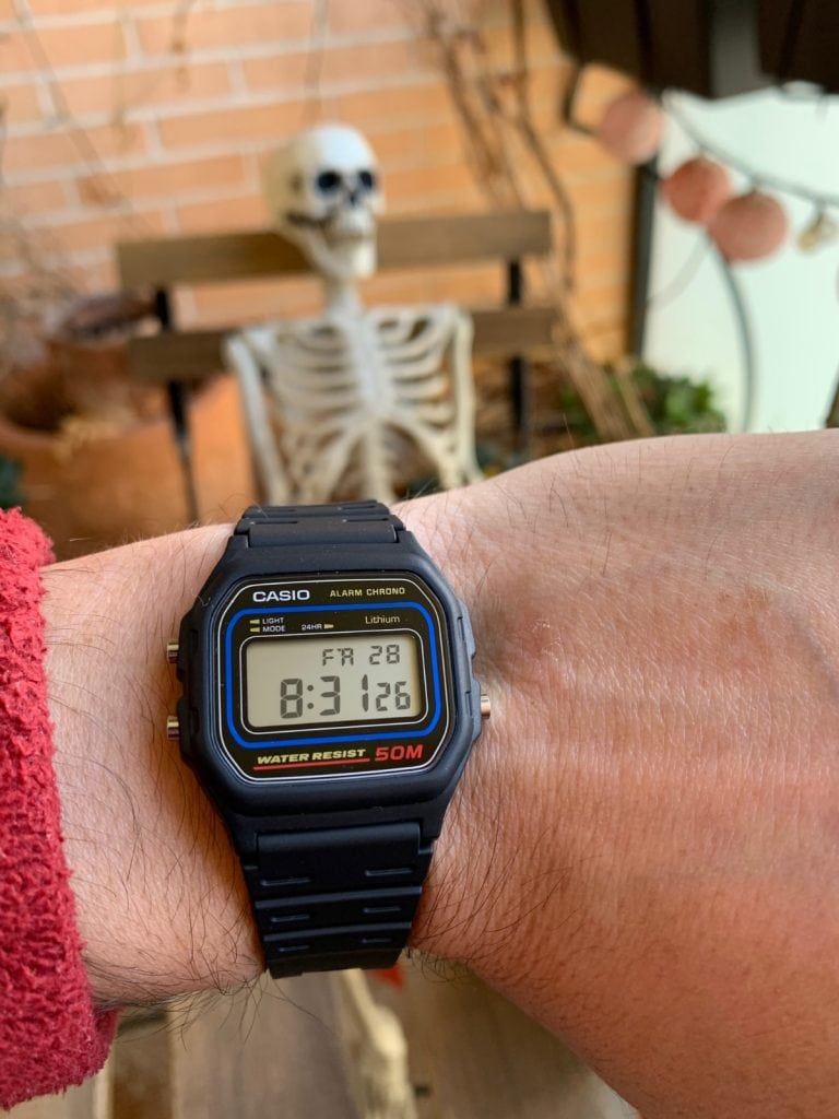 Casio W59-1V: diseño vintage con resistencia al agua hasta 50M