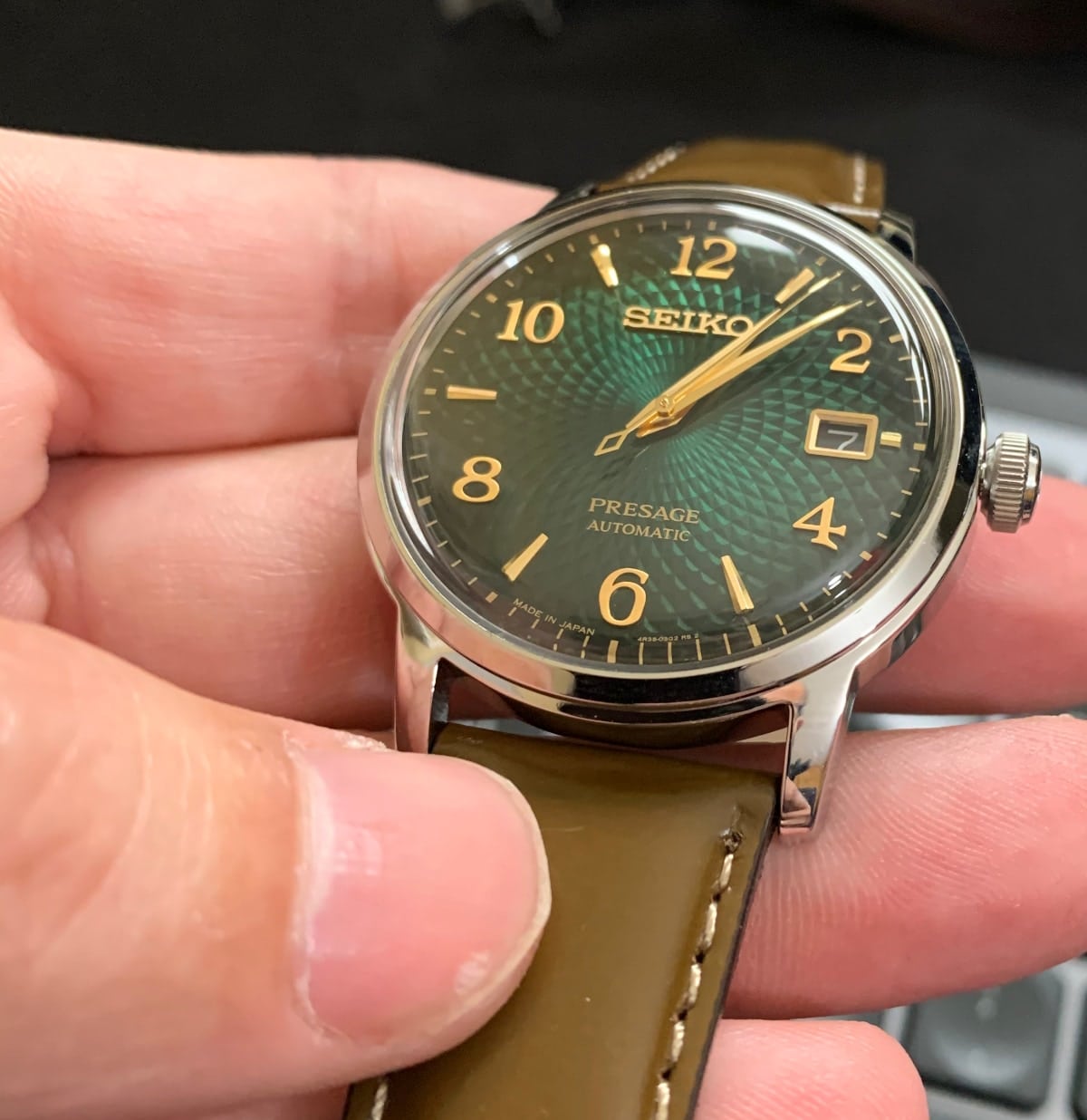 Seiko Presage Cocktail Time "The Mojito" SRPE45J1: funcionamiento