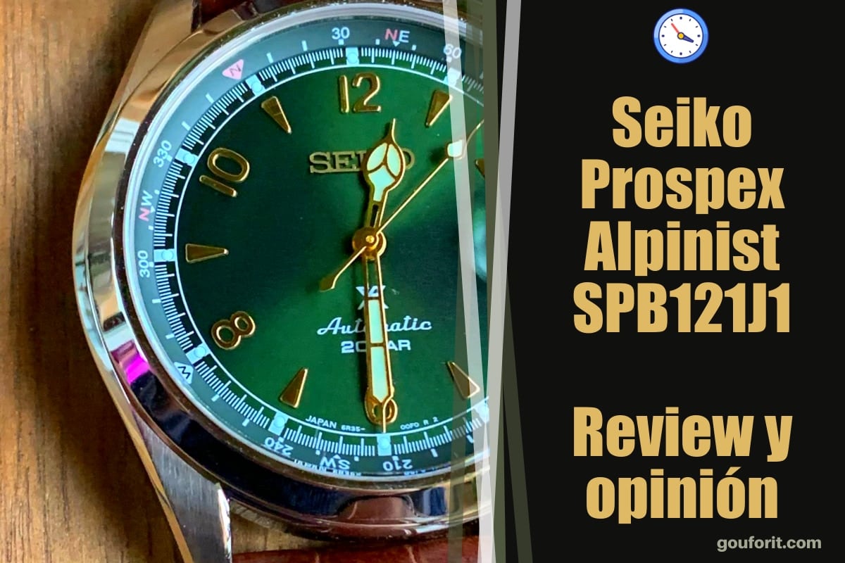 Seiko Prospex Alpinist SPB121J1 - Reloj automático - Opinión y review