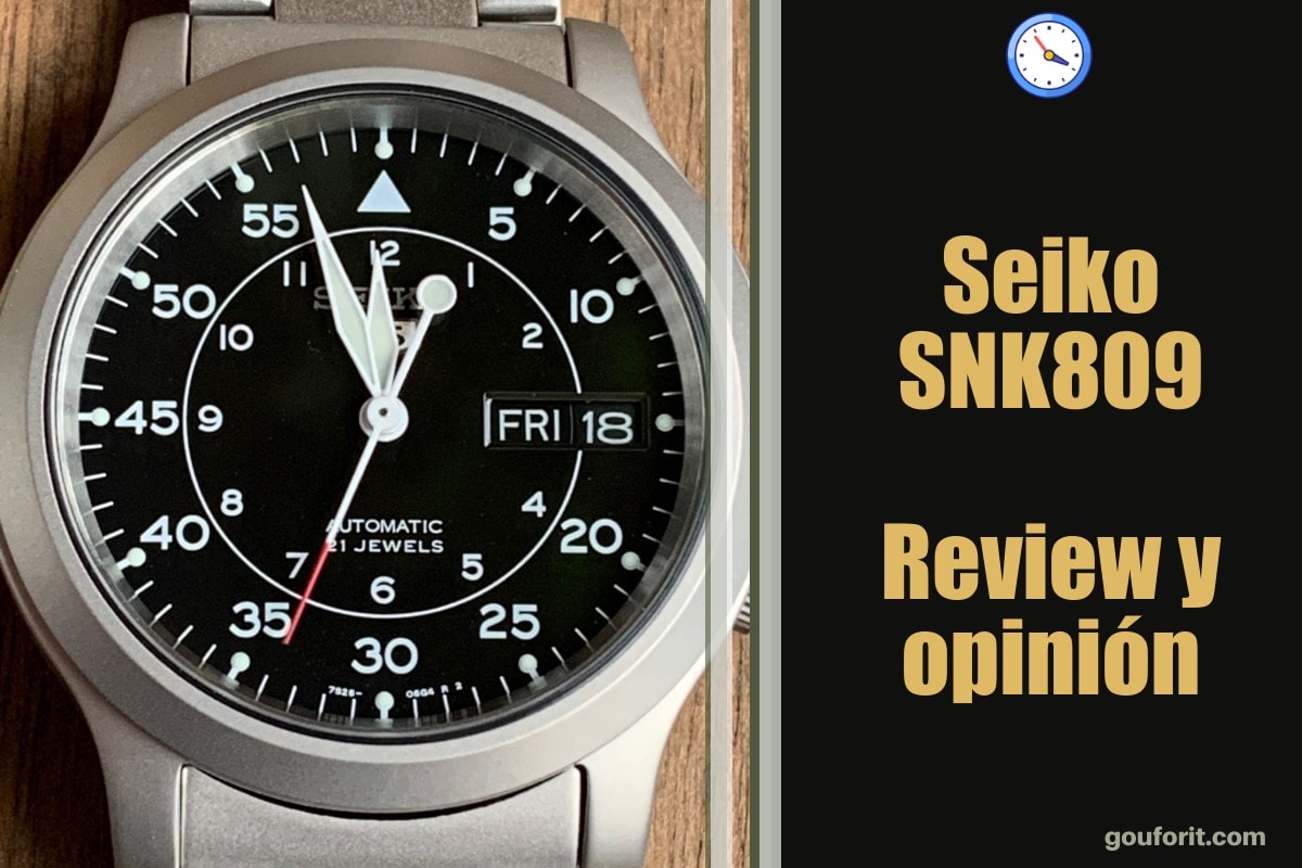 Seiko SNK809 - Reloj automático - Review y opinión