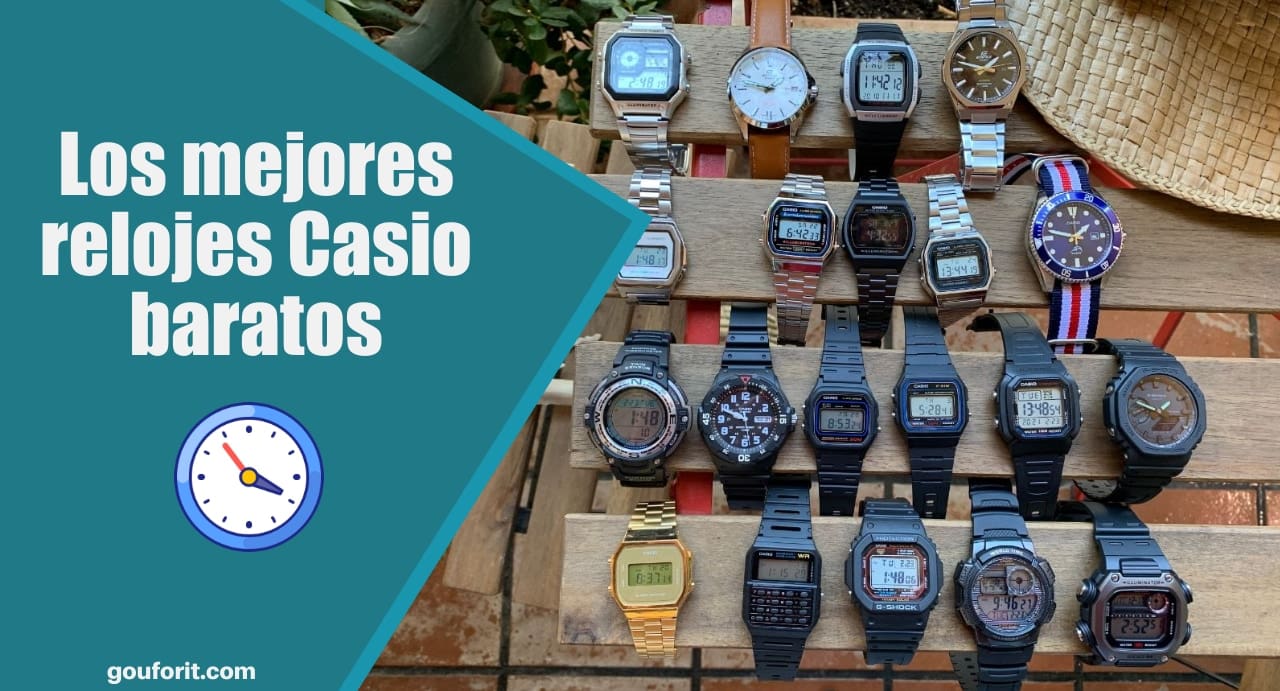 Los mejores relojes Casio baratos para hombre y mujer