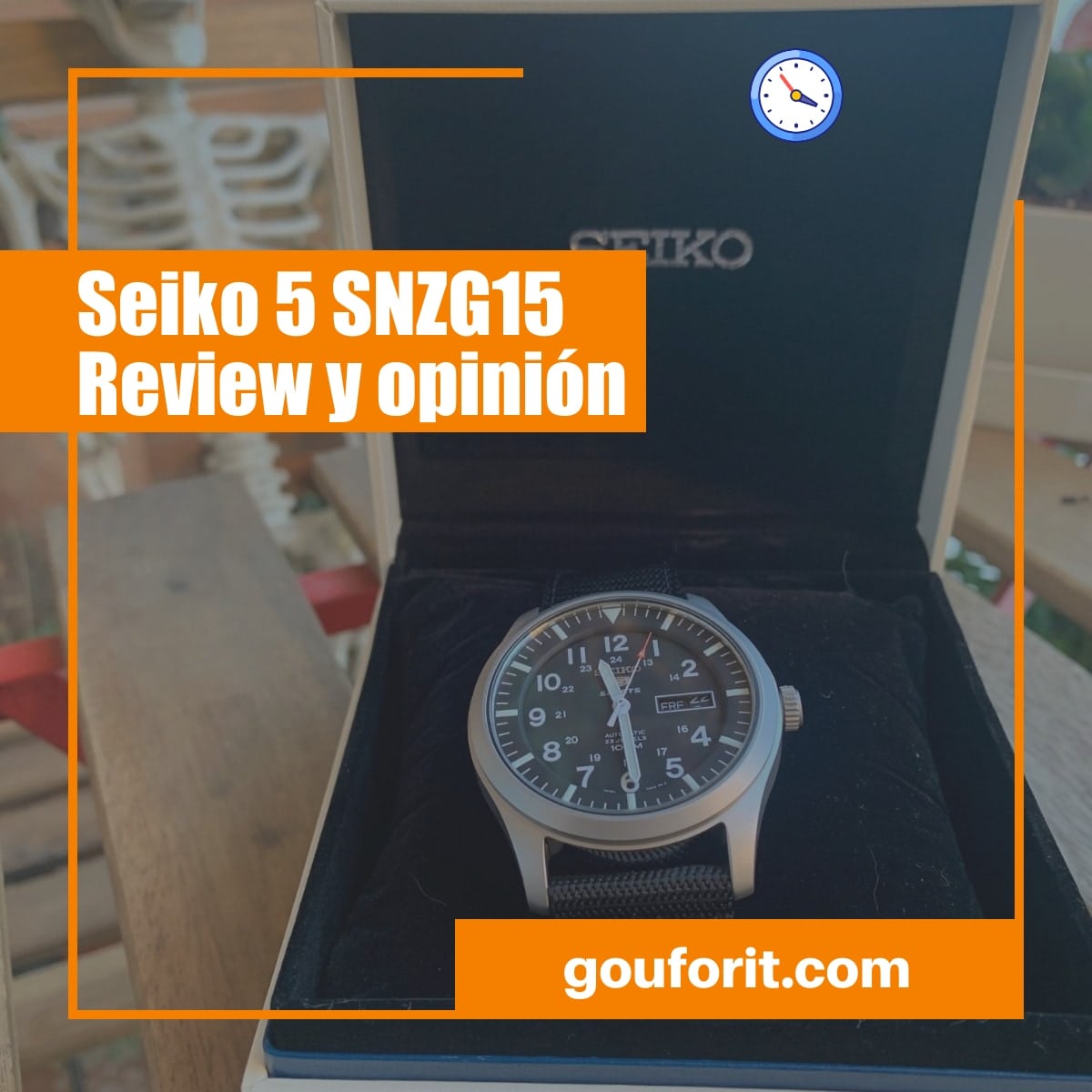 Seiko 5 SNZG15 - El reloj automático barato de Seiko - Review y opinión