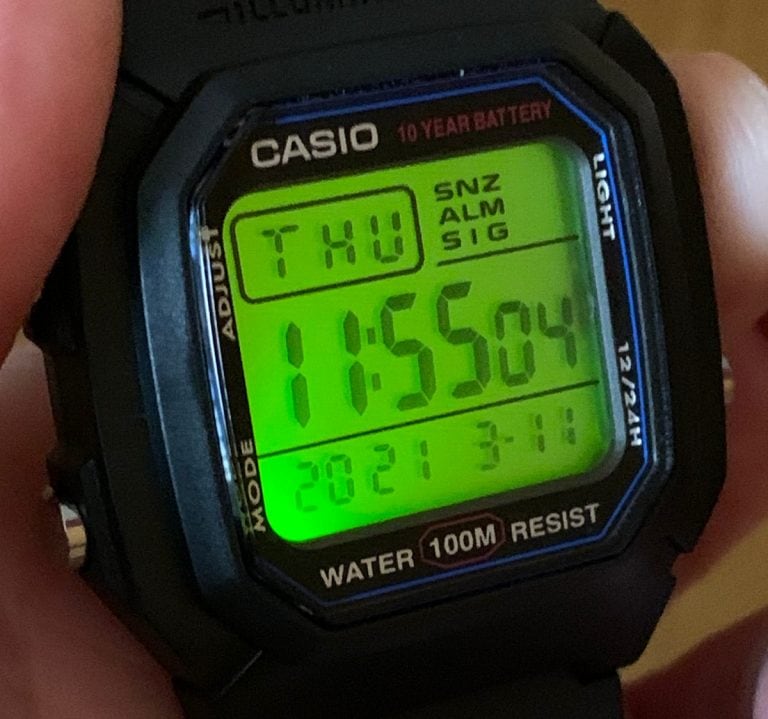 Casio W800H Reloj Casio deportivo con diseño clásico Opinión