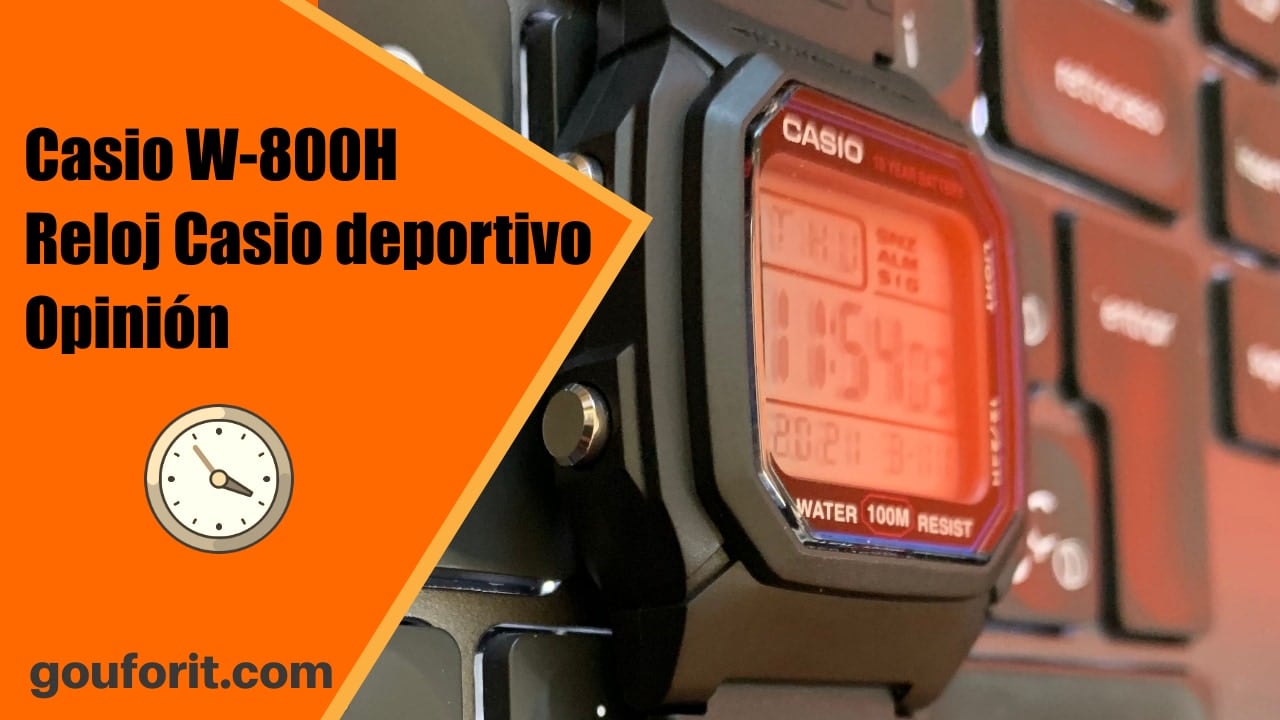 Casio W-800H - Reloj Casio deportivo con diseño clásico - Opinión