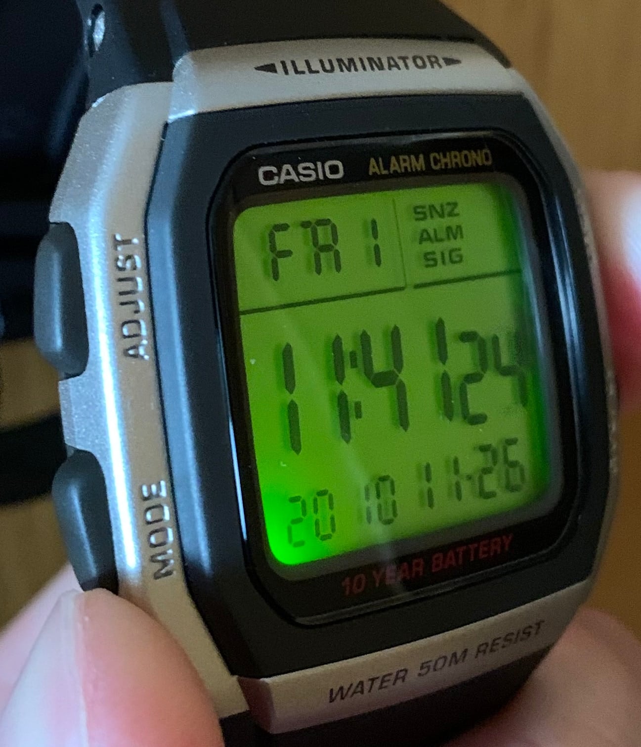 Casio W96H reloj con gran legibilidad y muy barato Opinión