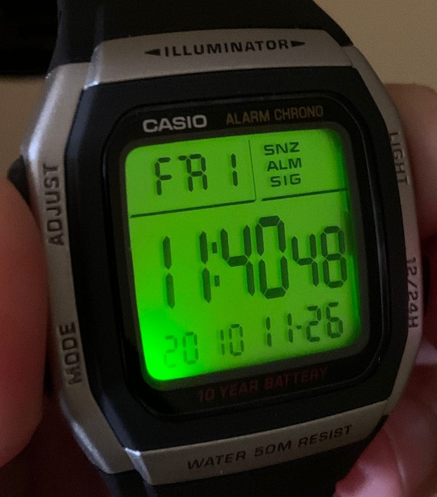 Casio W96H-2AV | Orologio Digitale Uomo | Sportivo E Resistente | Colore Blu