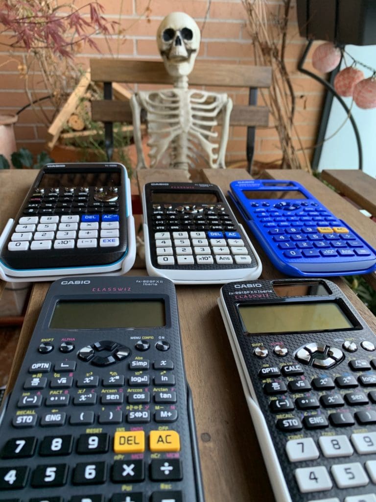 Casio fx-991SPX II Iberia, Casio fx-570SP X II Iberia, Casio fx-85SPX II Iberia, Casio fx-82SPX II Iberia y Casio FX-CG50
