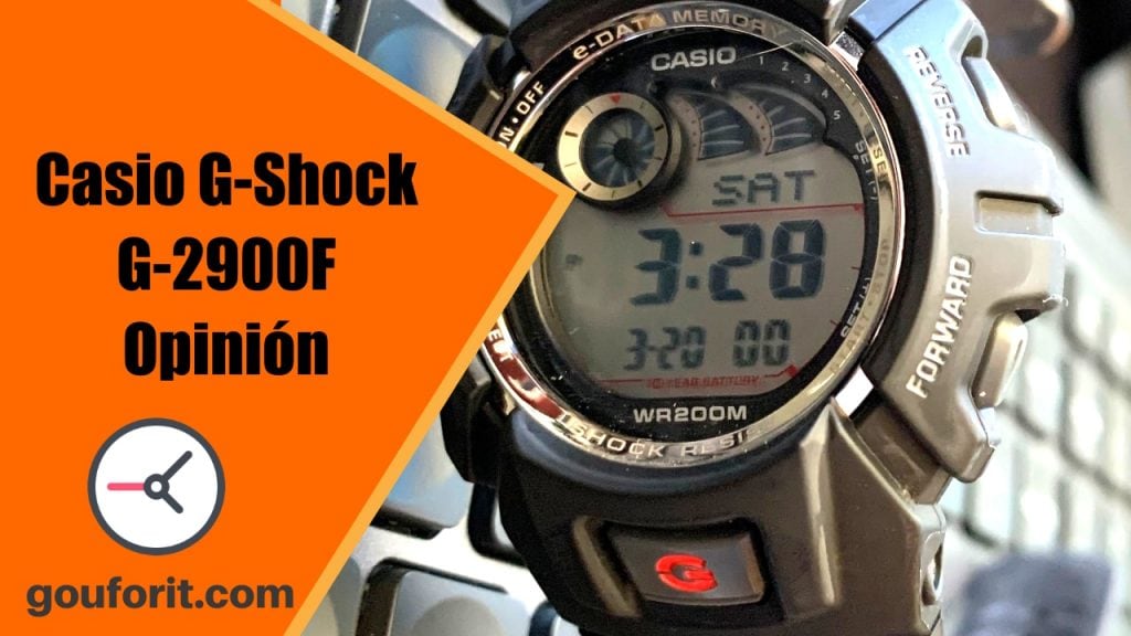 Casio G-Shock G-2900F: barato y con diseño clásico - Opinión