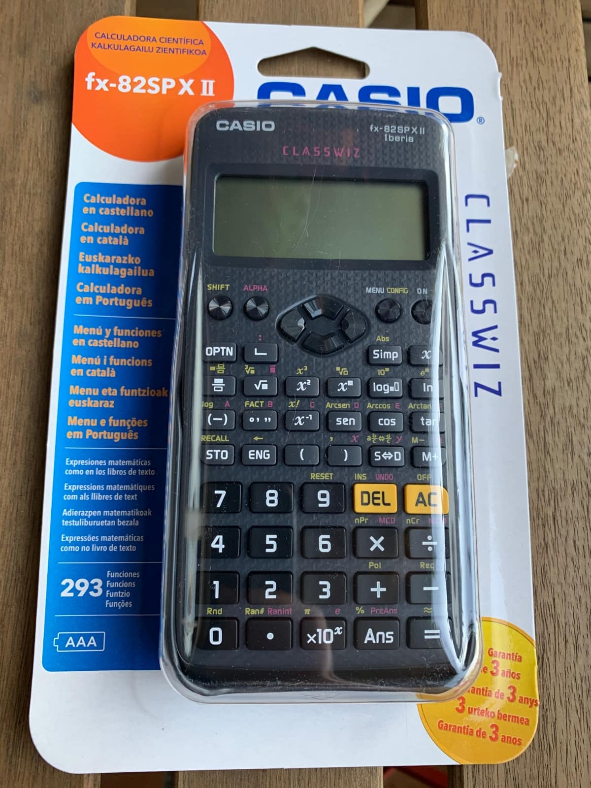 Calculadoras científicas Casio fx 82SP X II Iberia y fx 85SP X II Iberia