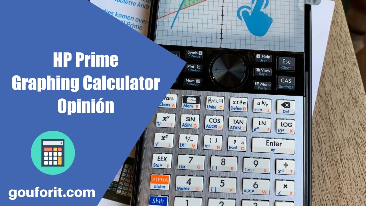HP Prime Graphing Calculator - Opinión (Calculadora gráfica con sistema CAS)