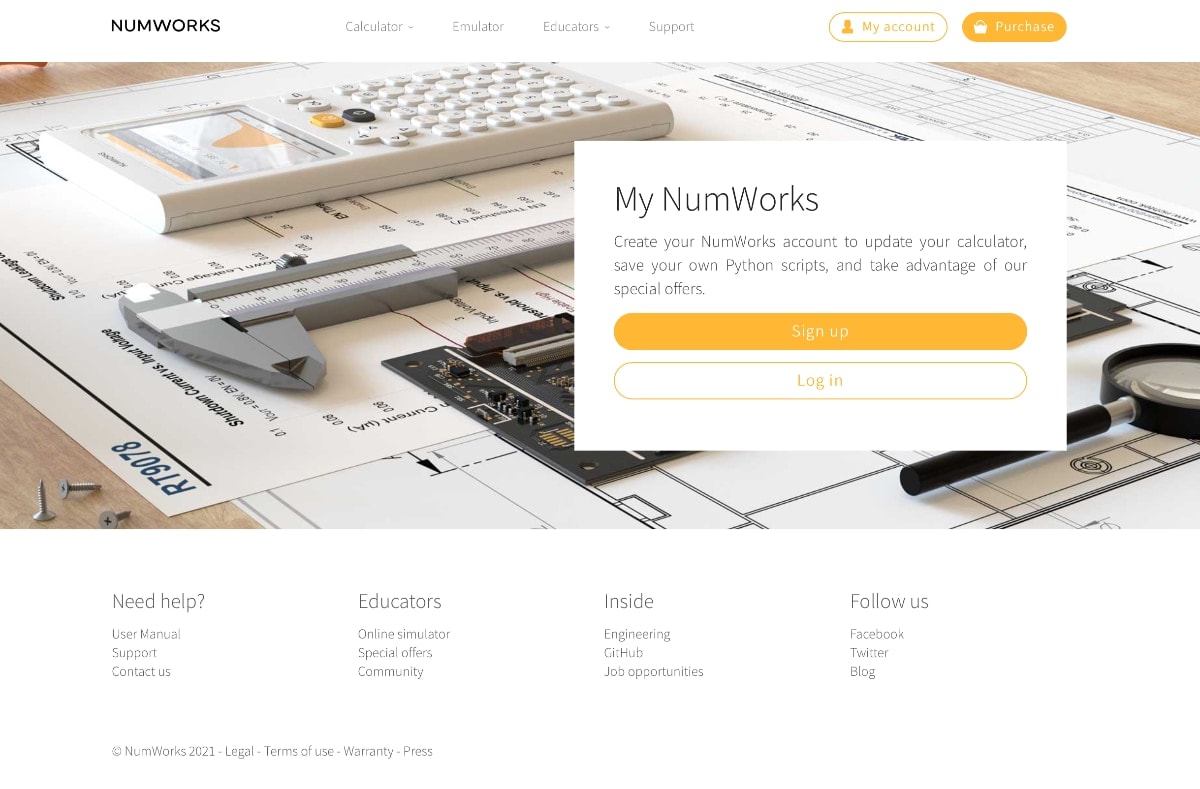 NumWorks Calculadora Gráfica: pasos web para actualización