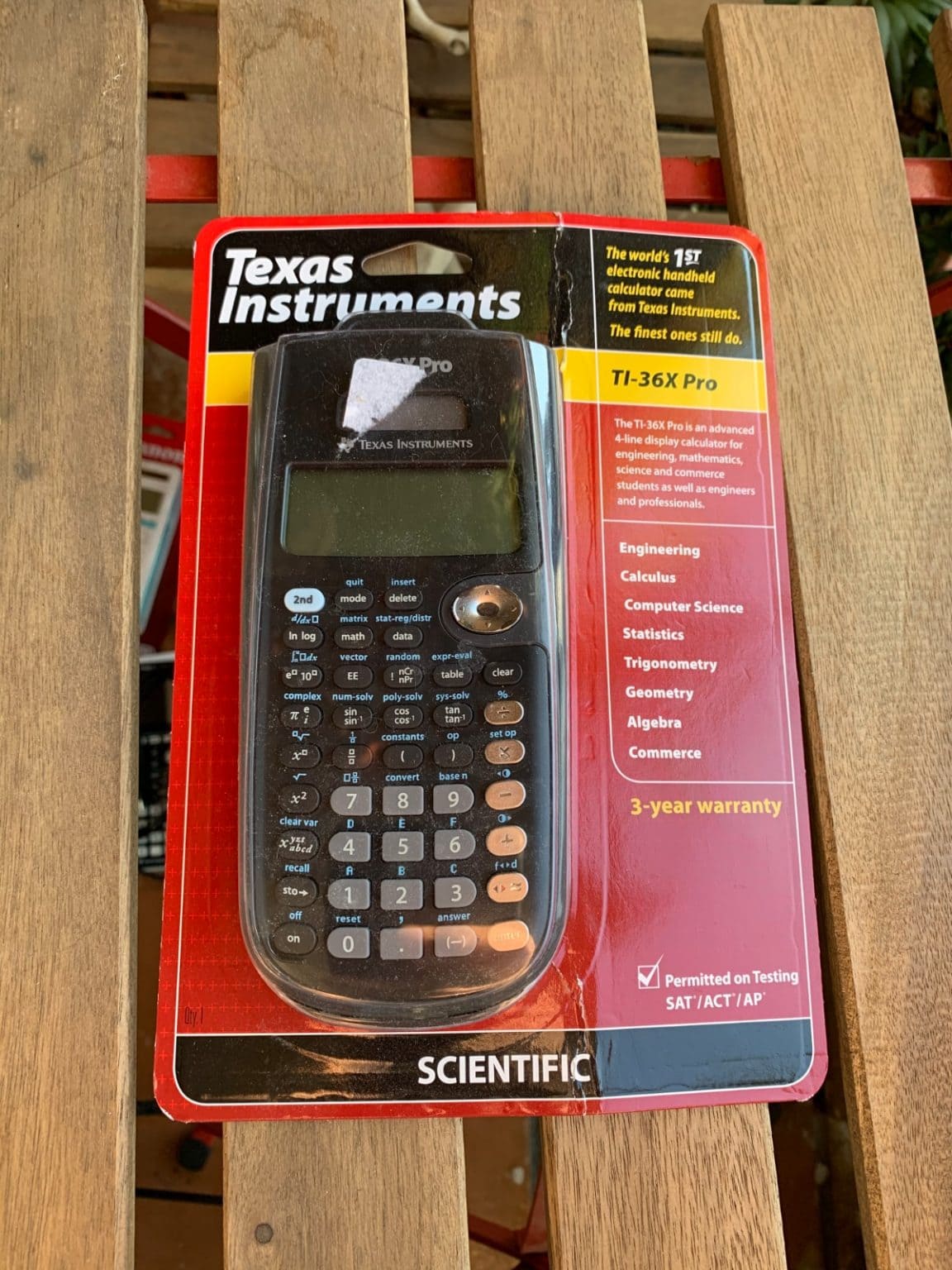 Calculadora científica Texas Instruments TI-36X Pro - Opinión