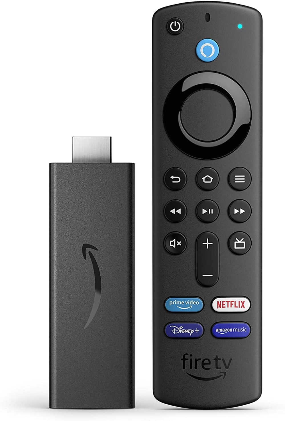 Amazon Fire TV Stick con mando por voz Alexa y controles de TV