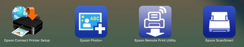 apps para macOS de la Epson EcoTank ET-2750