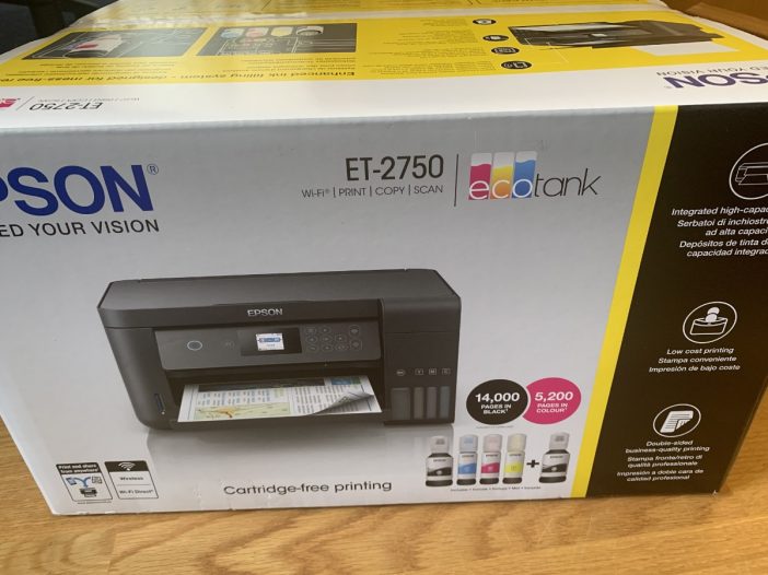 Epson Ecotank Et 2750 Impresora Multifunción De Inyección De Tinta 4502