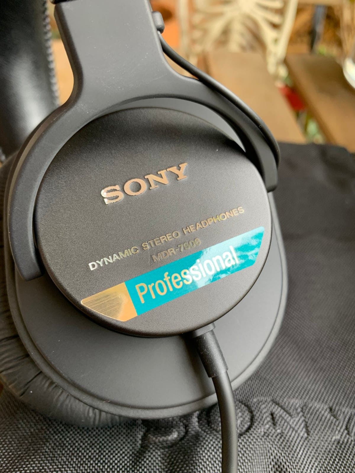 Sony MDR-7506: diseño de los auriculares