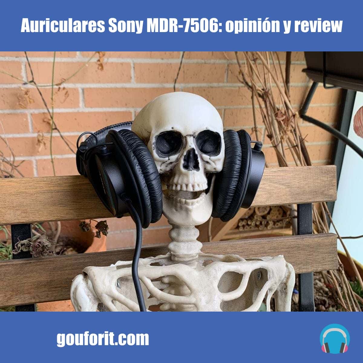 Auriculares Sony MDR-7506: opinión y review