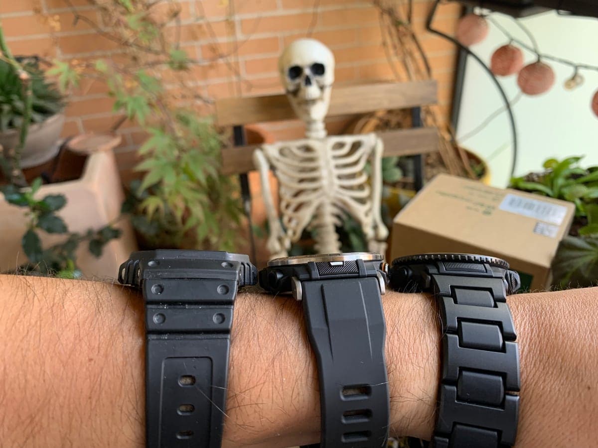 Perfil del Casio G-Shock GW-M5610 - Casio Pro Trek PRW-30 y Casio Pro Trek PRW-50