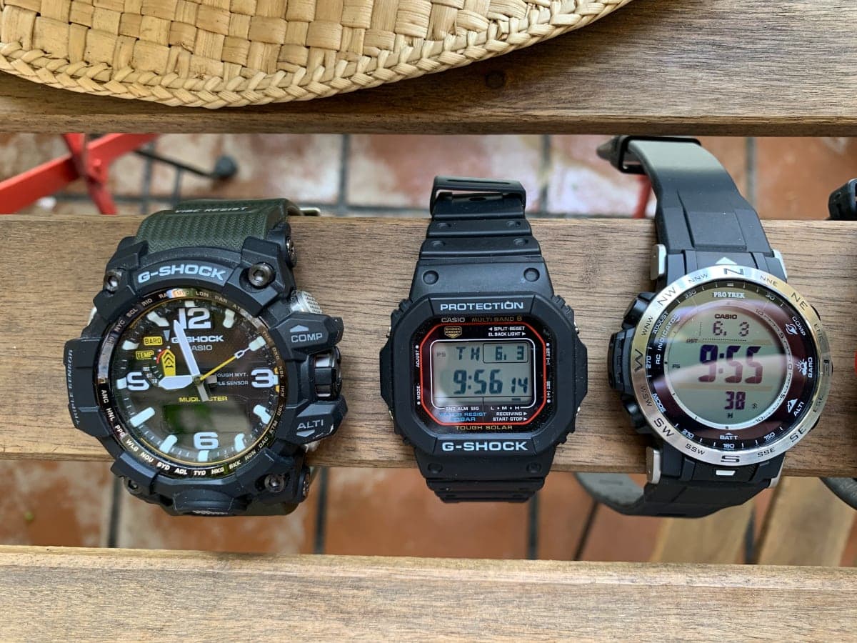 ¿Compramos un Casio G-Shock o un reloj Casio Pro Trek?