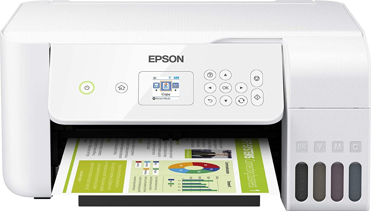 Epson EcoTank ET-2726 - Impresora de inyección de tinta 3 en 1
