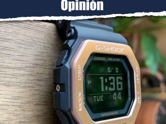 Casio G-Shock GBX-100 - opinión y review de este reloj para surferos