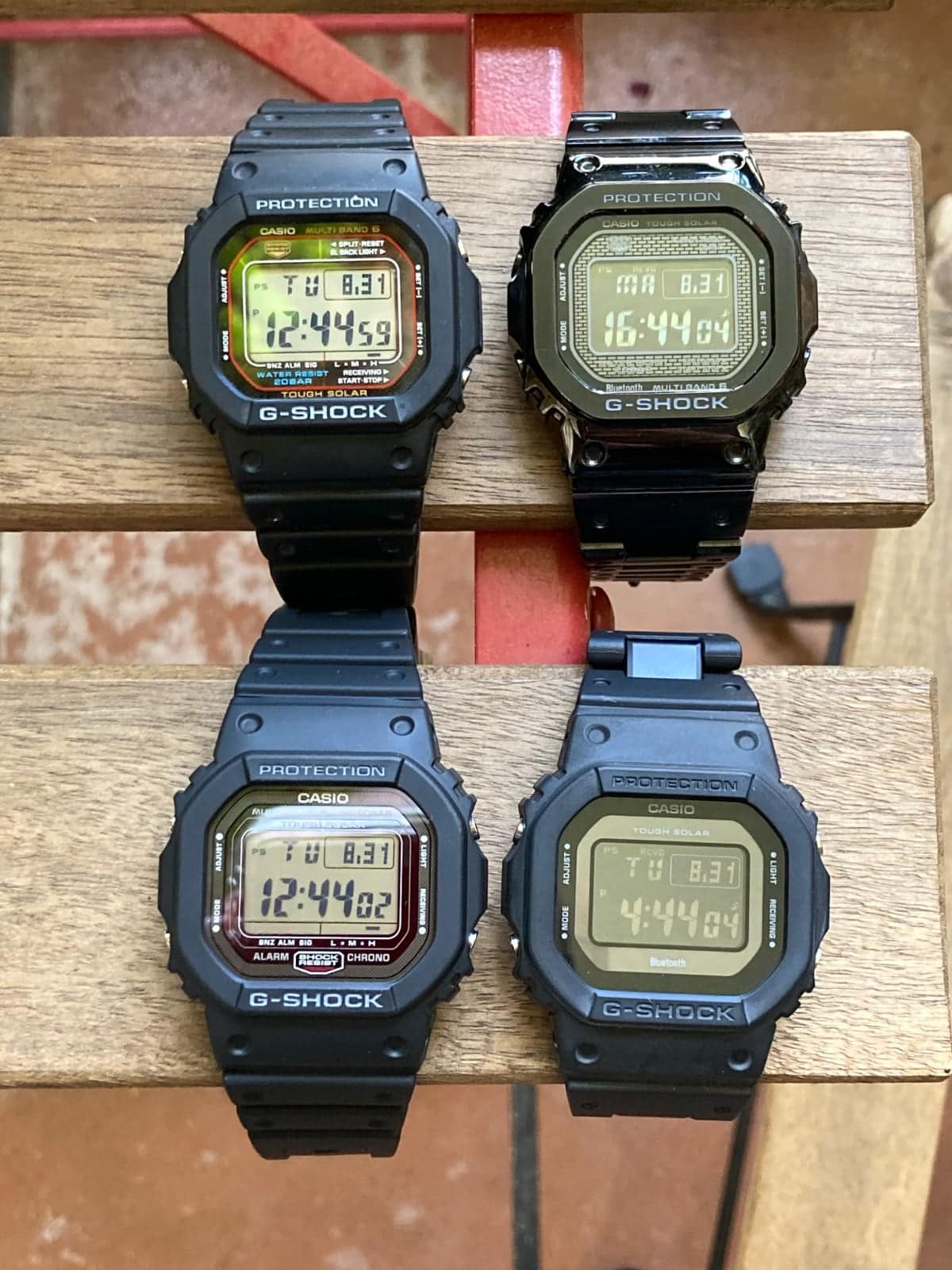 Relojes Casio g-shock gw-5000u vs gw-m5610 vs-gw-b5600 vs gmw-b5000