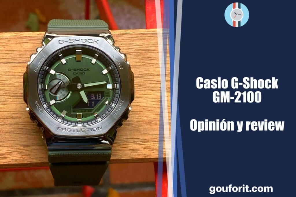 Casio G-Shock GM-2100: la versión metálica del GA-2100 - opinión y review
