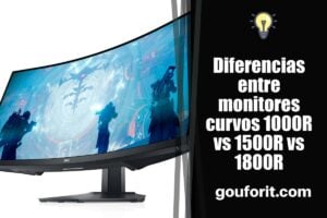 Diferencias entre monitores curvos 1000R vs 1500R vs 1800R