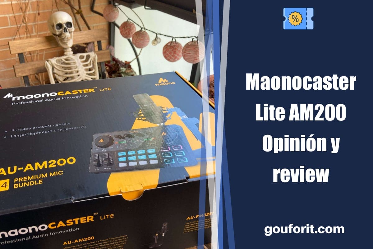 Maonocaster Lite AU-AM200 - Opinión y review de esta consola para podcast y streaming en directo