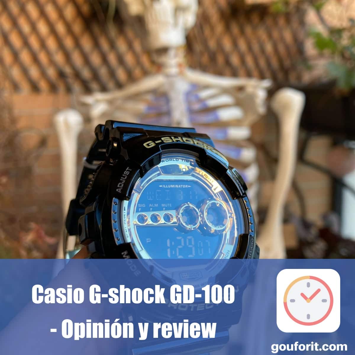 Casio G-shock GD-100 - Opinión y review