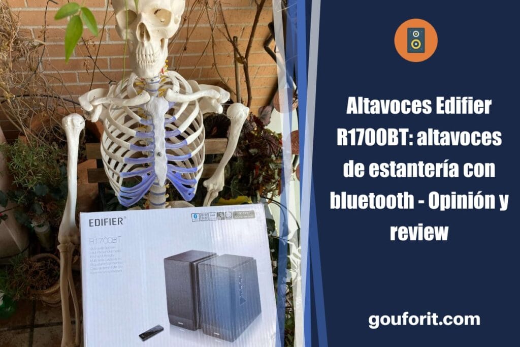 Altavoces Edifier R1700BT: altavoces de estantería con bluetooth - Opinión y review