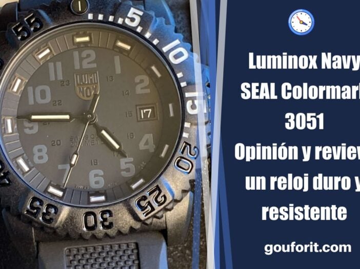 Luminox Navy SEAL Colormark 3051 - opinión y review: un reloj duro y resistente