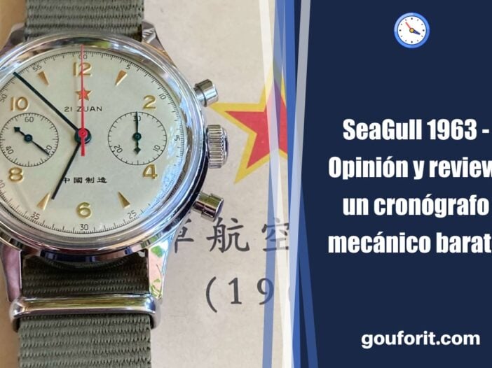 SeaGull 1963 - Opinión y review: un cronógrafo mecánico barato