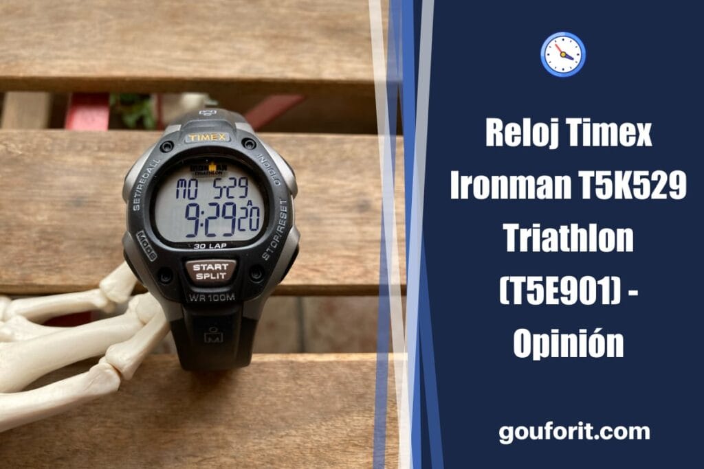 Timex Ironman T5K529 Triathlon (T5E901) - Opinión