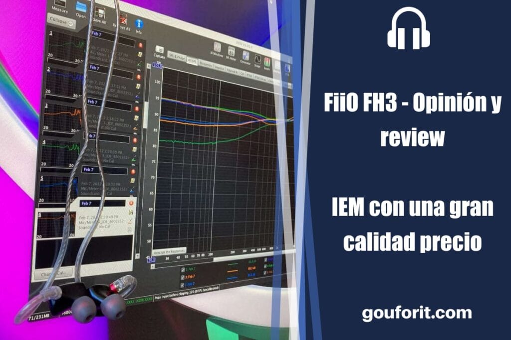 FiiO FH3 - Opinión y review: IEM con una gran calidad precio