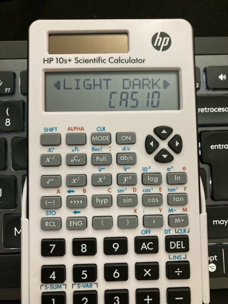 Calculadora científica HP 10s+: ¿clon de un modelo de Casio?