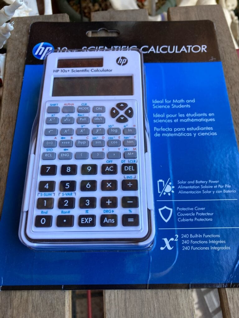 HP 10s + Scientific Calculator: Packaged