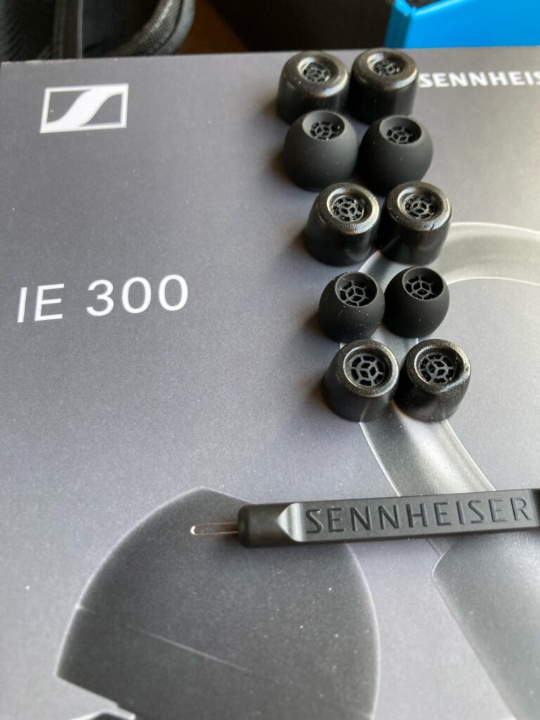 Sennheiser IE 300: almohadillas