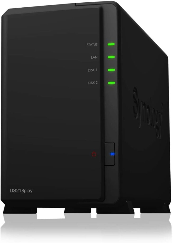 Synology DS218PLAY Diskstation - NAS con 2 bahías