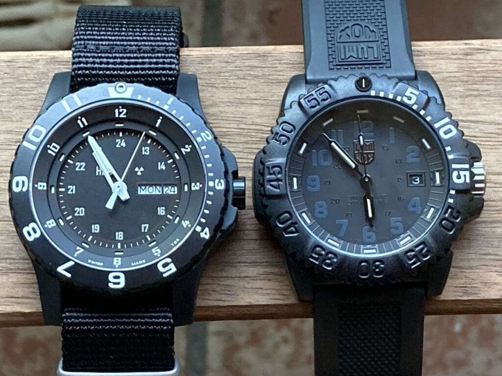 Reloj Traser H3 P66 Type 6 MIL-G (100269) y Luminox Navy SEAL Colormark 3051