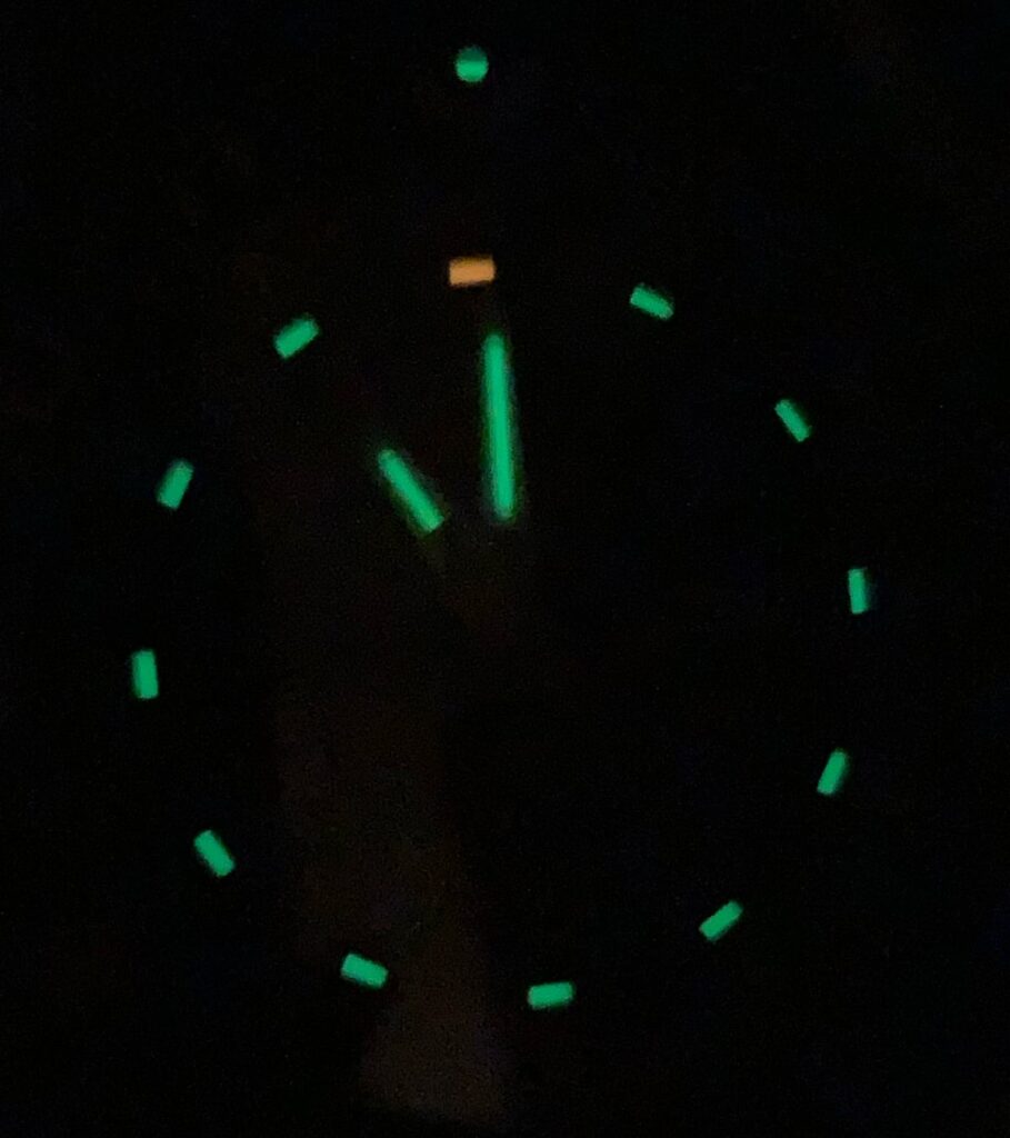 Reloj Traser H3 P66 Type 6 MIL-G (100269): iluminación Tritio