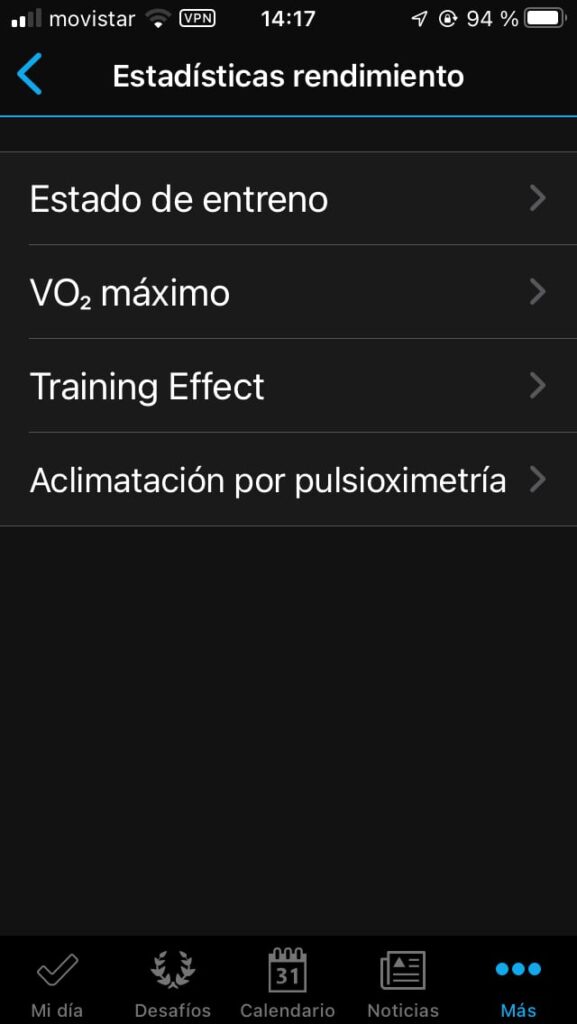 Garmin Instinct 2: VO2 Max