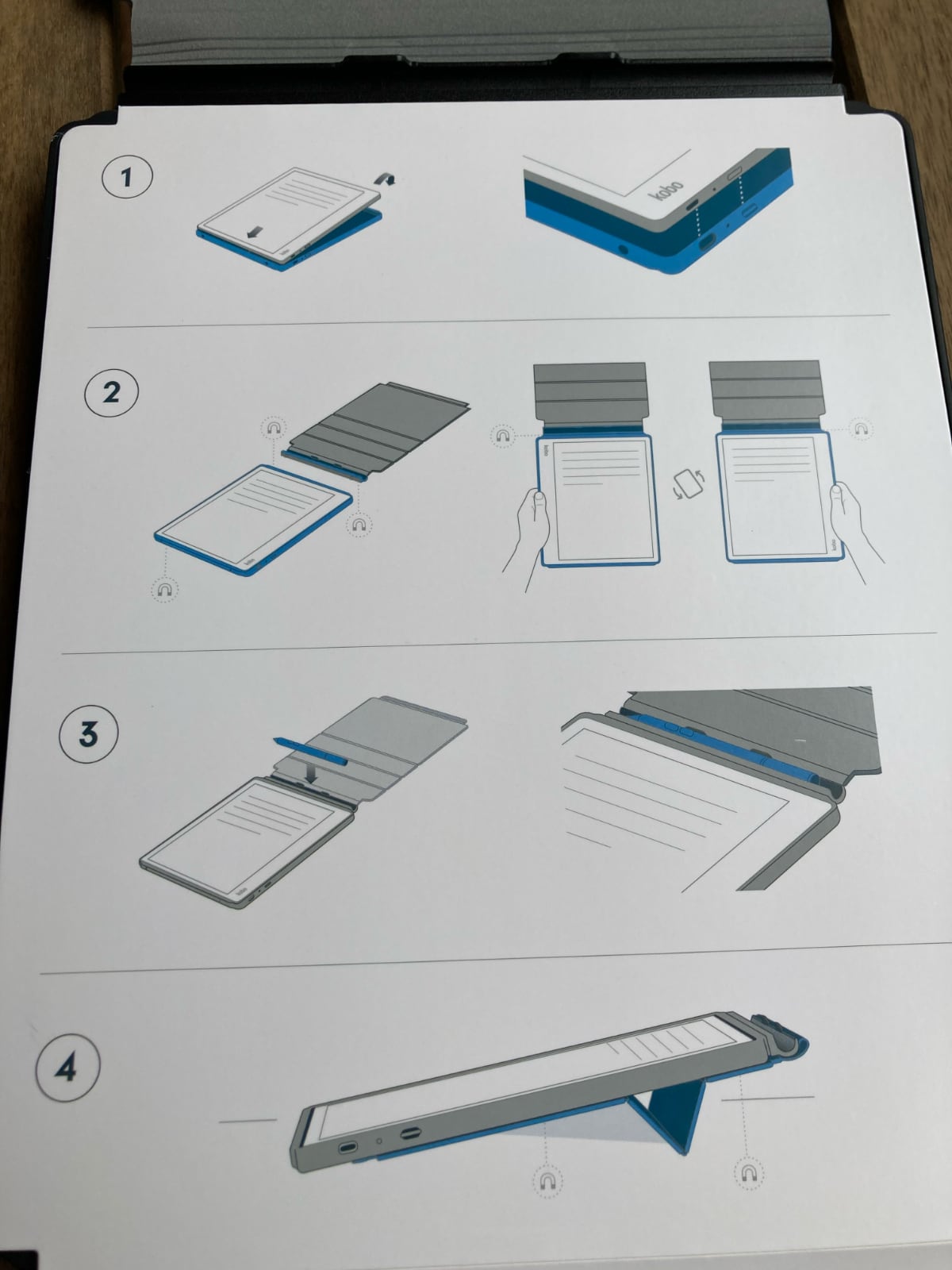 unboxing del Kobo Elipsa