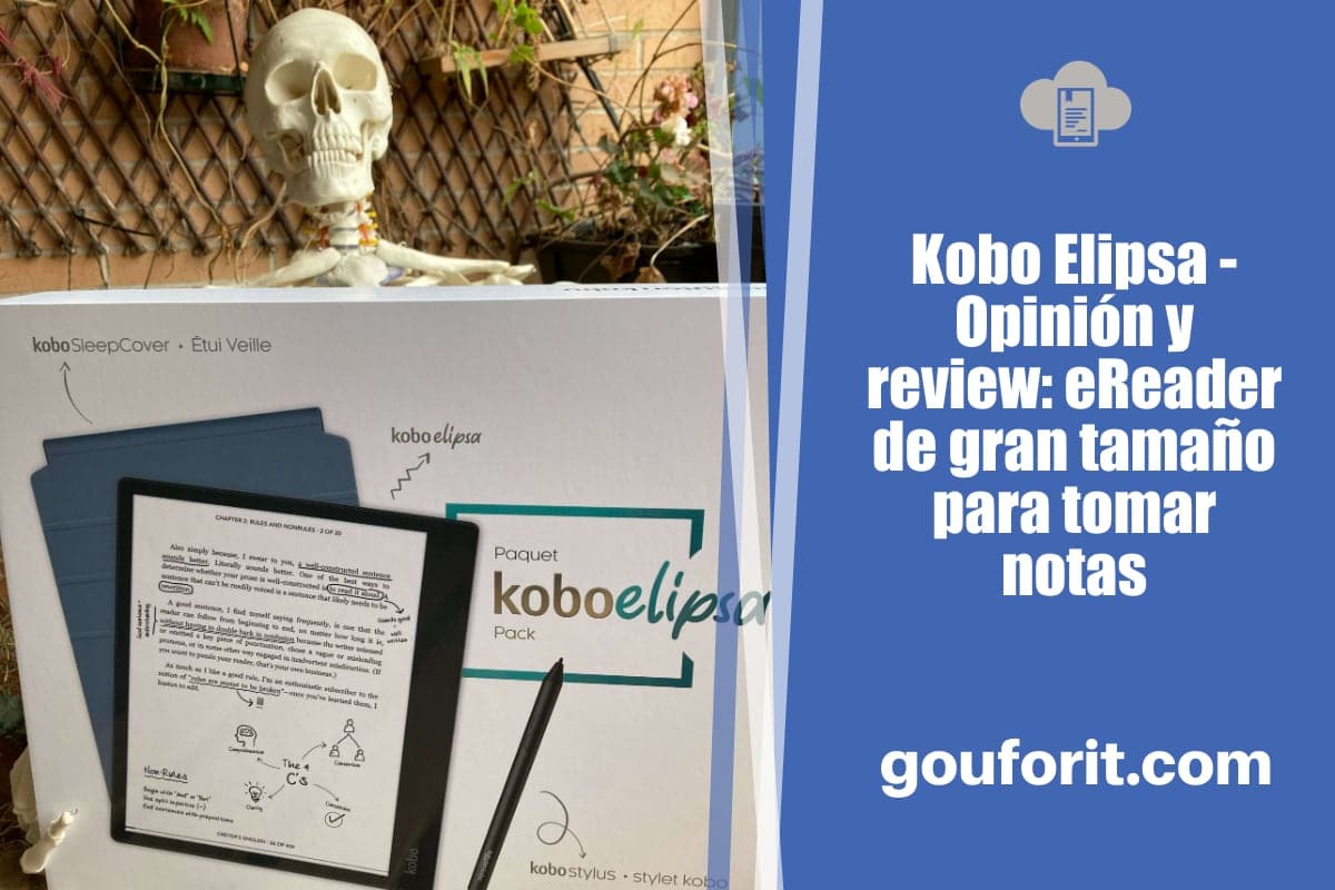 Kobo Elipsa - Opinión y review: eReader de gran tamaño para tomar notas