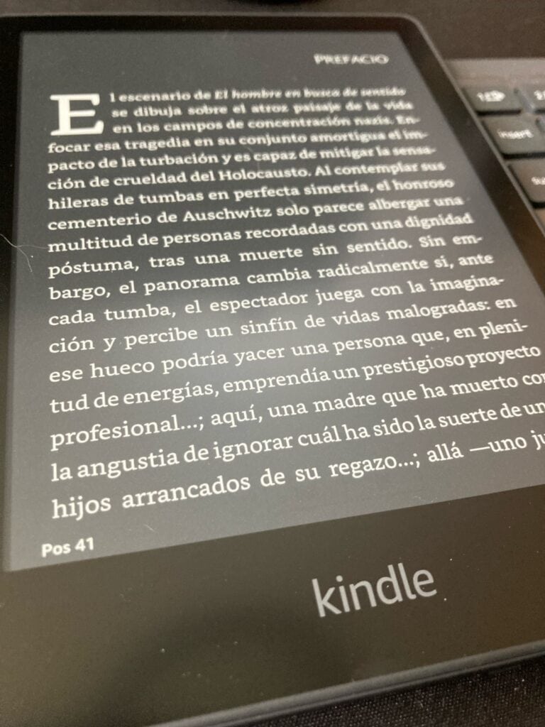 Amazon Kindle Paperwhite (2021): modo oscuro