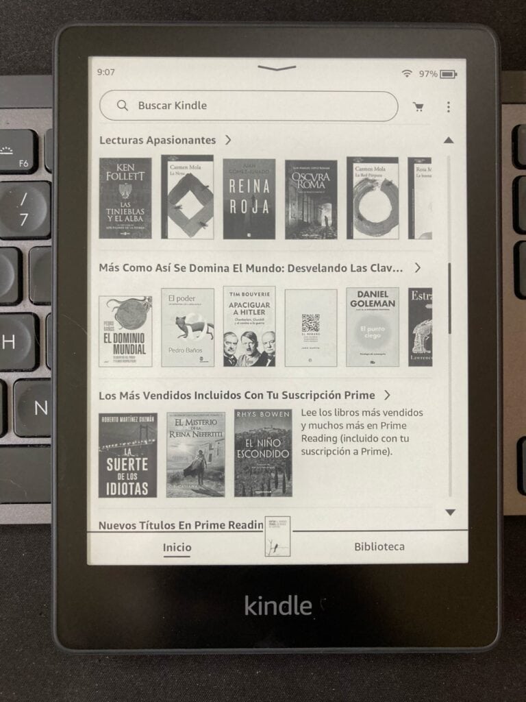 Amazon Kindle Paperwhite (2021): tienda Kindle