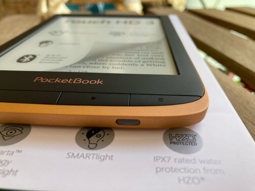 PocketBook Touch HD 3: botón encendido