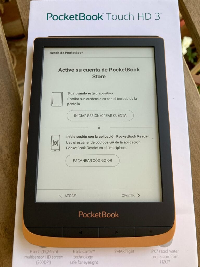 PocketBook Touch HD 3: configuración