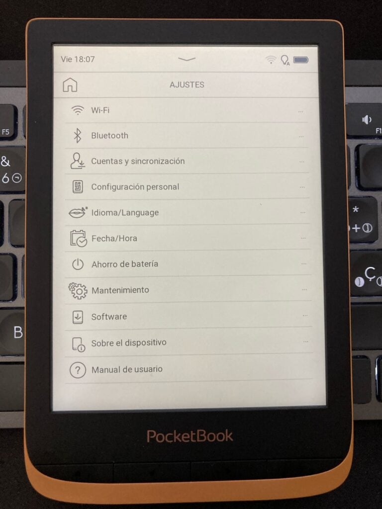 Activar la cuenta de usuario de Adobe en nuestro PocketBook